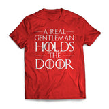 A Real Gentleman Holds The Door