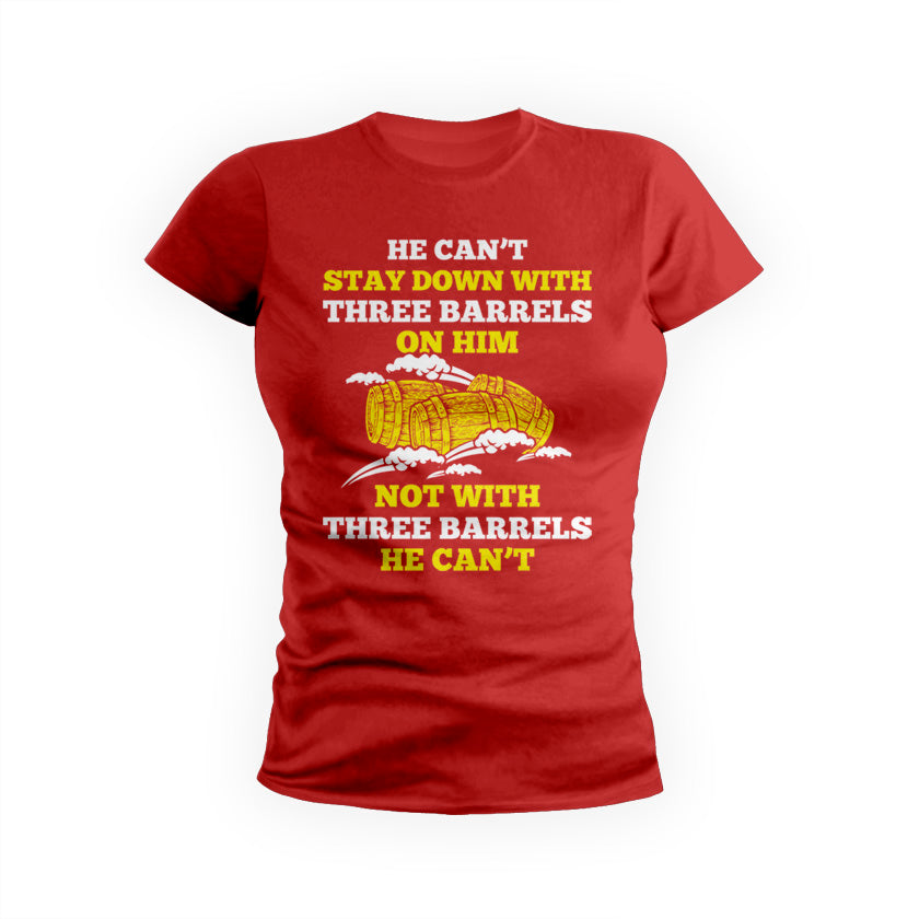 Stay Down With Three Barrels