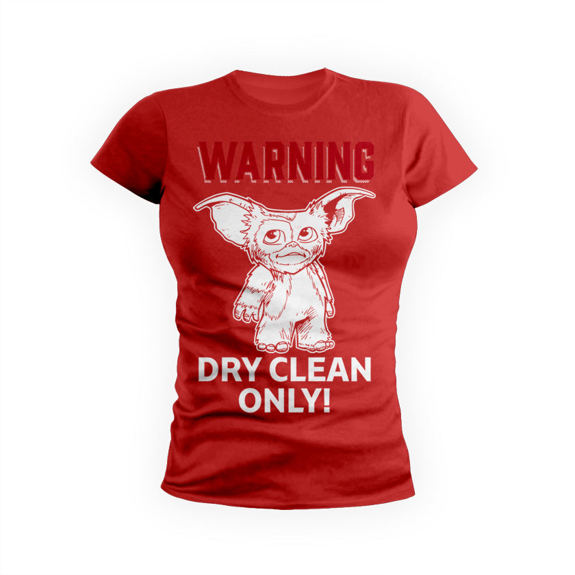 Warning Dry Clean Only