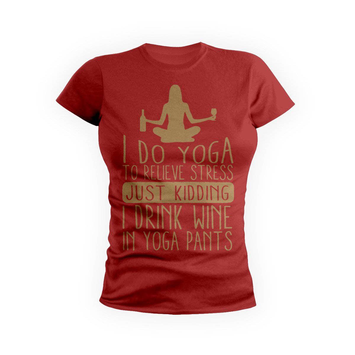 Wine And Yoga Pants