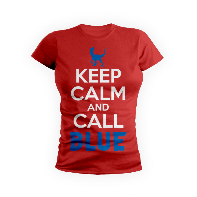 Keep Calm Call Blue