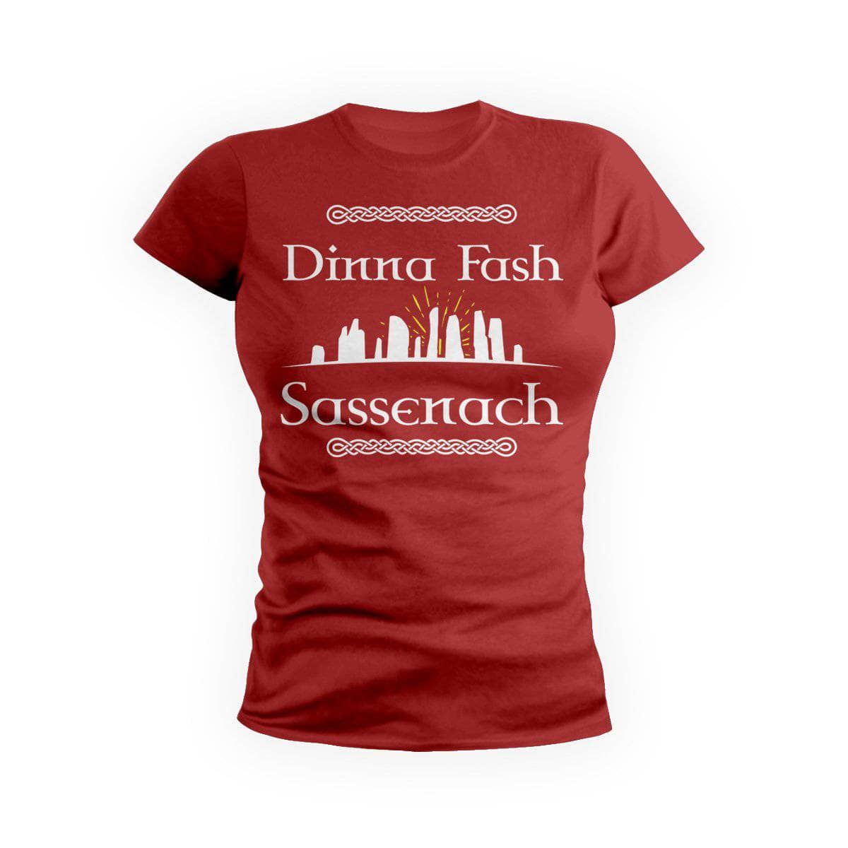 Sassenach Outlander T-Shirt Damen/Herren – Libellen-Motiv, 100% Baumwolle, Regular Fit, Für Echte Fans
