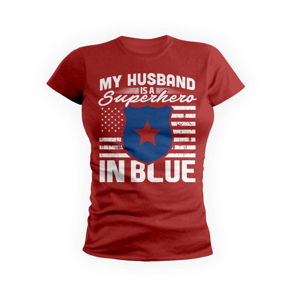 Husband Superhero In Blue